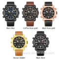 SMAEL 6012 Fashion Brand Watch Men Leather Sport